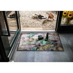Schmutzfangmatte Miami 67x100 cm Jungle beige ^ Schöner Wohnen Hot
