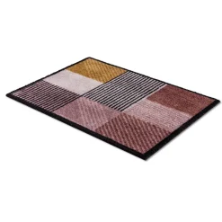 Schmutzfangmatte Manhattan 50x70 cm Geomix kastanie-rose ^ Schöner Wohnen Best