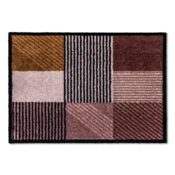 Schmutzfangmatte Manhattan 50x70 cm Geomix kastanie-rose ^ Schöner Wohnen Best