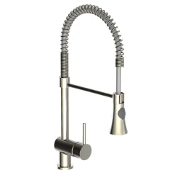 Design-Spültischarmatur Cornwall Spiralfeder Edelstahloptik ^ Schütte Clearance