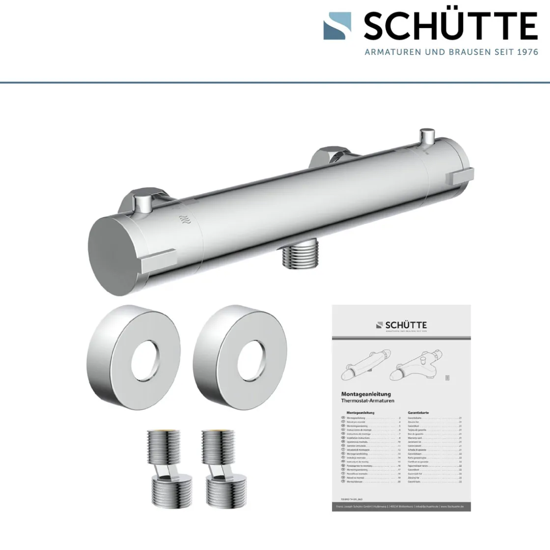 Duscharmatur London chrom ^ Schütte Online