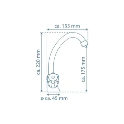 WT-Armatur Savino,chrom,Zweigriff ^ Schütte Online