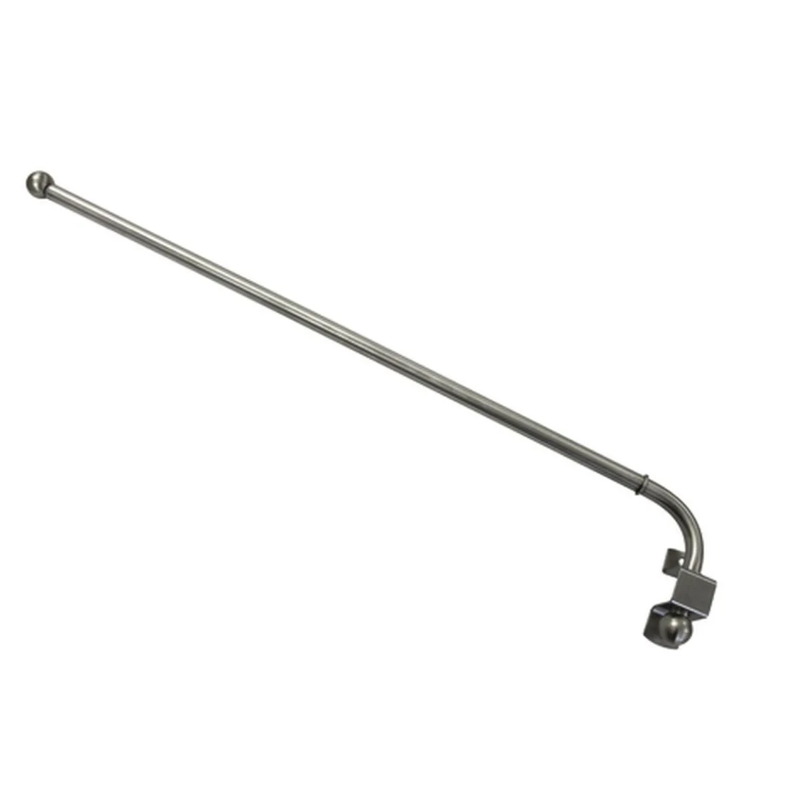 Schwenkstange edelstahl optik 55-85 cm ^ Gardinia Discount