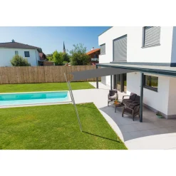 Segel Cannes Qu 4x4m anthrazit ^ Hot