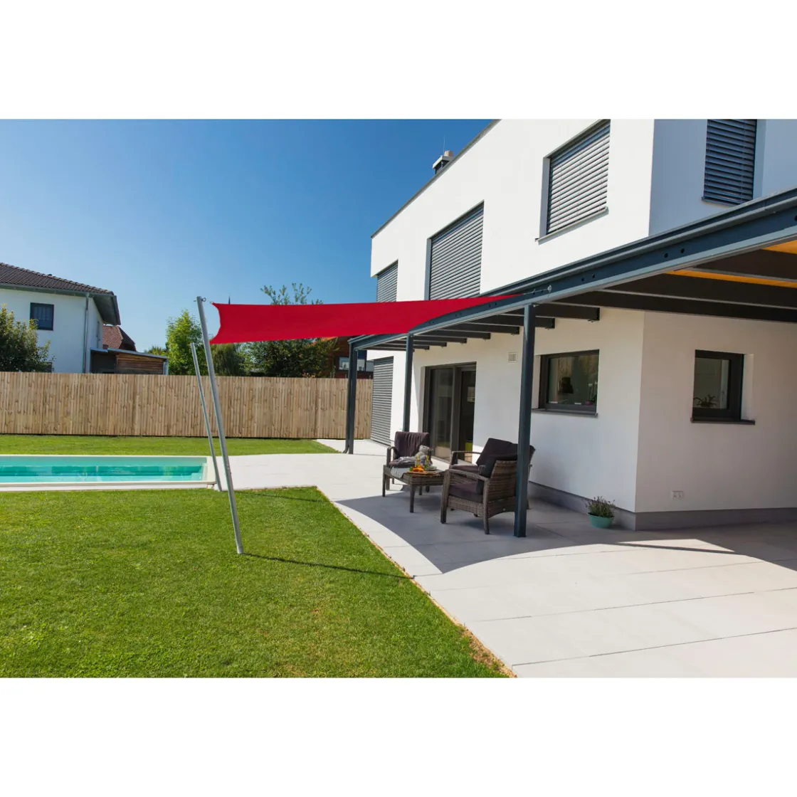 Segel Cannes Qu 4x4m brick ^