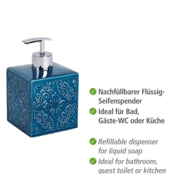 Seifenspender Mod. Cordoba dunkelblau ^ Wenko Hot