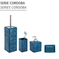 Seifenspender Mod. Cordoba dunkelblau ^ Wenko Hot