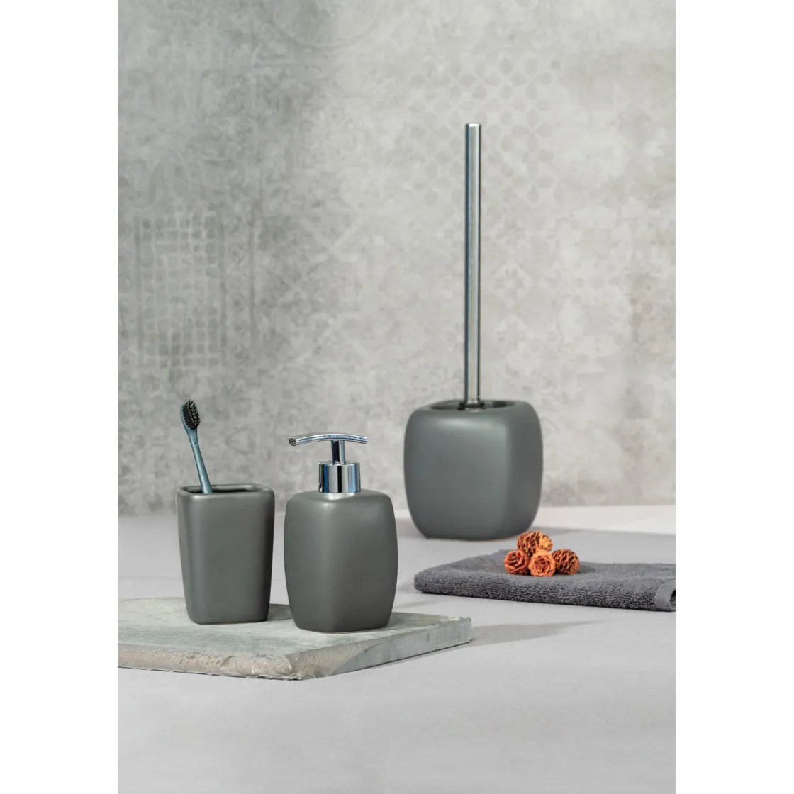 Seifenspender Mod. Faro grey ^ Wenko Best