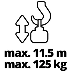 Seilhebezug TC-EH 250 ^ Einhell
