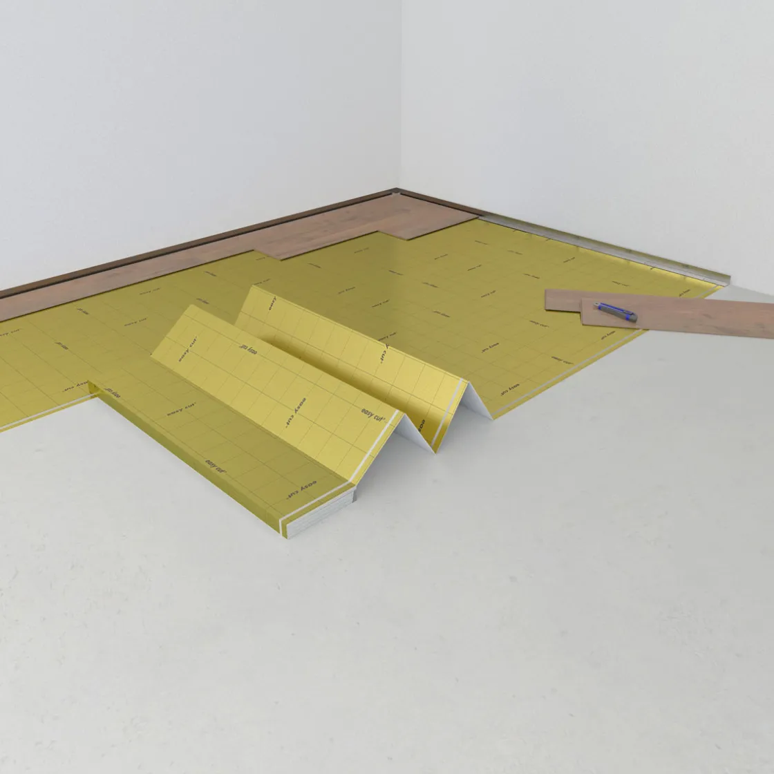 FLEX 1,6 mm AquaStop Parkett-/Laminatunterlage 15m² ^ Selit Hot