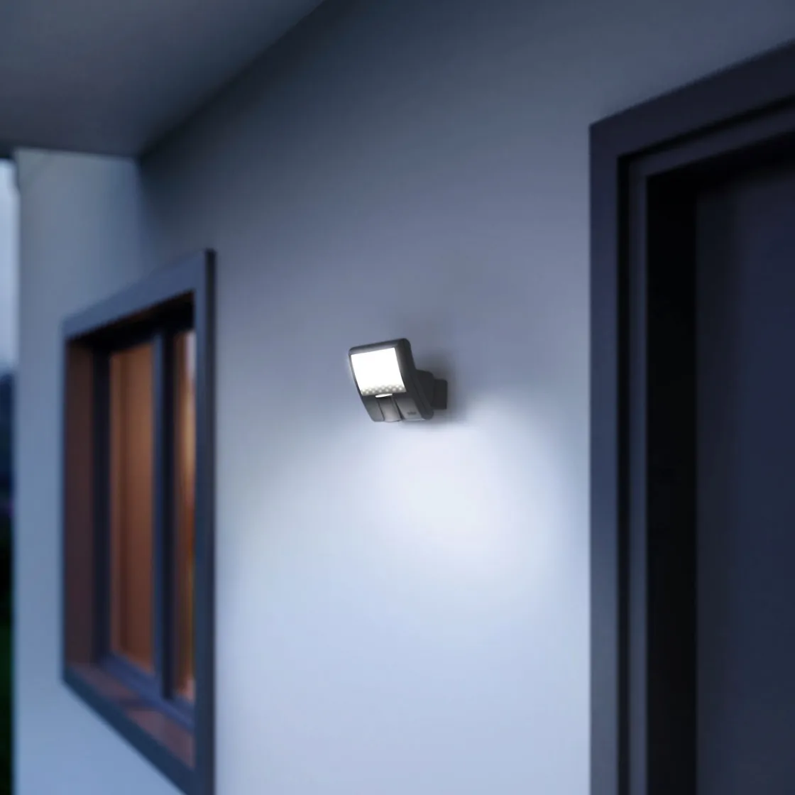 Sensor LED-Strahler XLED Home curvedanthrazit ^ Steinel Sale
