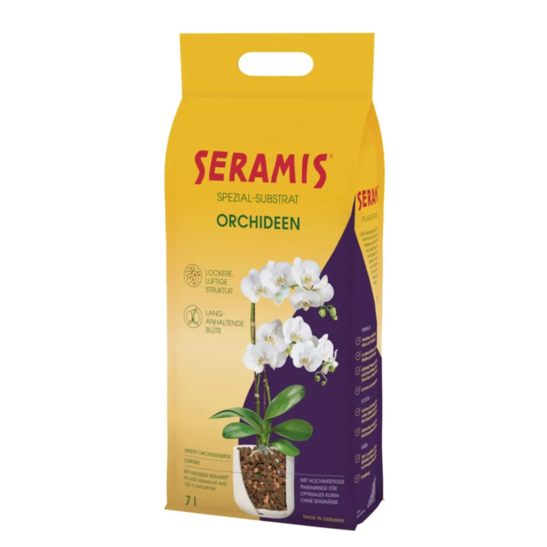 Spezial-Substrat für Orchideen 7 L ^ Seramis Discount