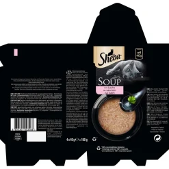 Katzensuppe mit Lachs 4 x 40 g ^ Sheba