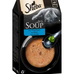 Katzensuppe mit Thunfisch 4 x 40 g ^ Sheba Clearance