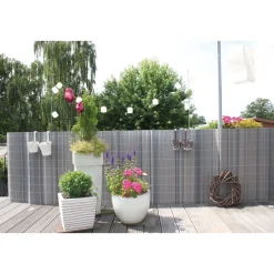 Sichtschutz Rügen lärche-grau x 300 cm ^ Sale
