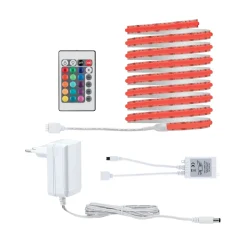 SimpLed COB Strip Set 3m RGB 22W 230/12VDC weiss Metall ^ Paulmann Outlet