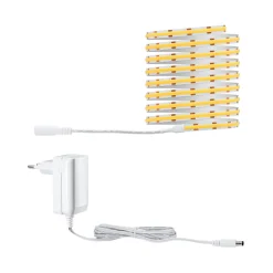 SimpLED COB Strip Set 3m warmweiss 11W230/12V DC weiss Metall ^ Paulmann Discount