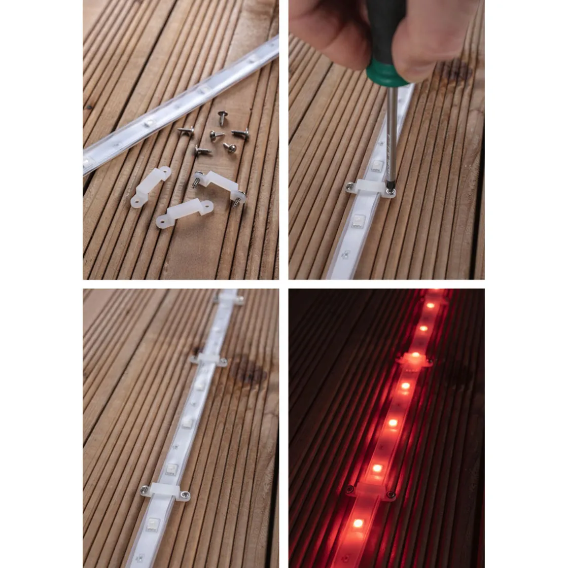 SimpLED Outdoor Stripe Set 5m RGB 13W230/24V DC Transparent Kst ^ Paulmann Best