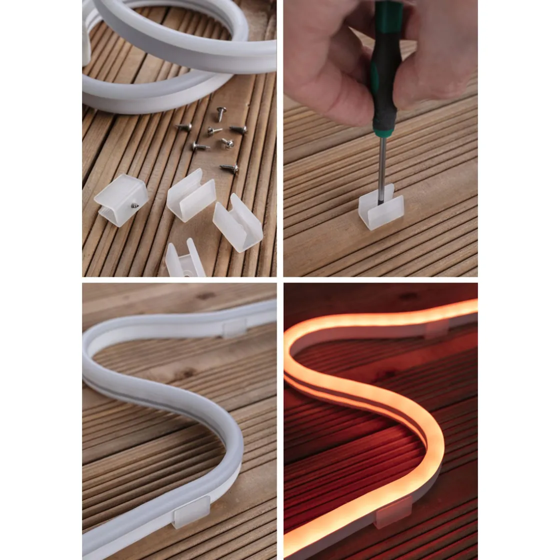 SimpLED Outdoor Stripe Set 5m RGB 30W230/24V DC Weiss Kst ^ Paulmann Online