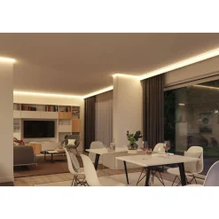 SimpLED Stripe Set 10m RGB Zigbee230/12V DC Weiss Metall Kst ^ Paulmann