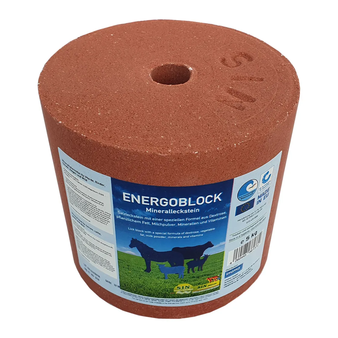 SIN Hellas ENERGOBLOCK 5 kg Mineralleckstein ^ Clearance