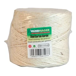 Sisal Garten-Kordel weiss 150m x 2,5 mm ^ Windhager Best