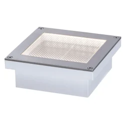 Solar BodenEBL Aron Metall BWM 10x10cmIP67 3000K 5/40lm ^ Paulmann Clearance