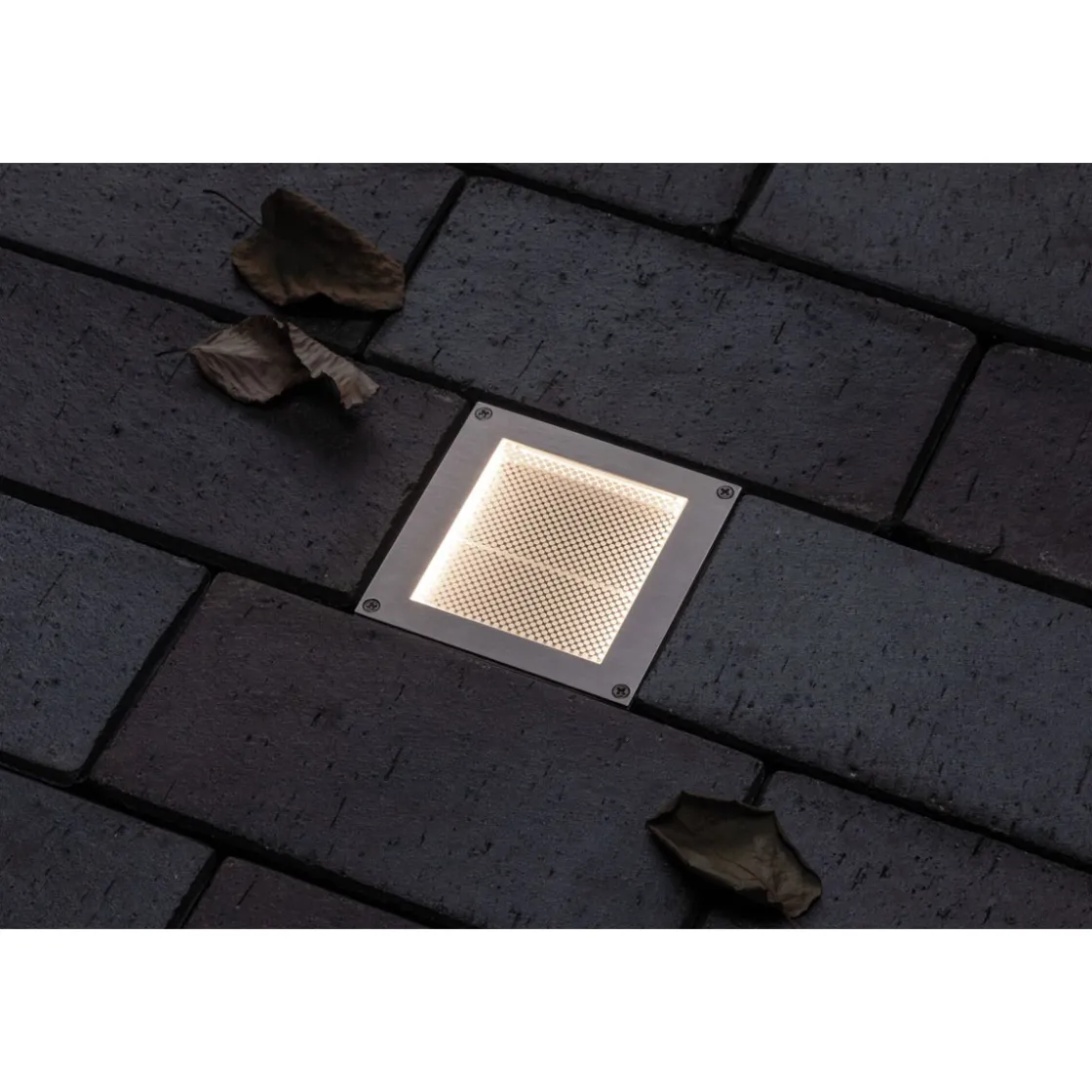 Solar BodenEBL Aron Metall BWM 10x10cmIP67 3000K 5/40lm ^ Paulmann Clearance