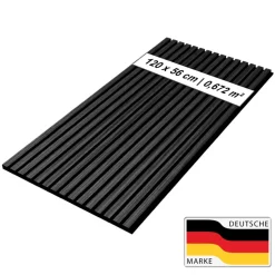Sonido Elements Akustikpaneel Black oak1200x560x18mm FSC ^ Outlet