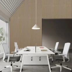 Sonido Elements Akustikpaneel Light oak1200x560x18mm FSC ^ Outlet