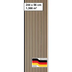 Sonido Elements FSC New Light oak2440x560x18mm FSC ^ Outlet