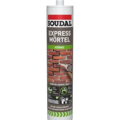 Reparatur-Mörtel körnige Struktur zementgrau ^ Soudal Best