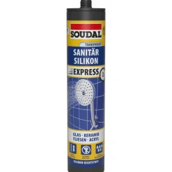 Sanitärsilikon Dusche und Bad transparent ^ Soudal Discount