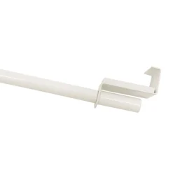 Spannvitrage 9 mm Zylinder 90-130 weiß ^ Gardinia Hot