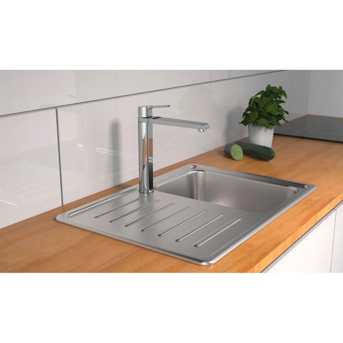 SP-Armatur Armatur Vita chrom Easy-CleanMischduese schwenkbar mit Keramikkart. ^ Schütte Sale