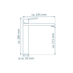 SP-Armatur Armatur Vita chrom Easy-CleanMischduese schwenkbar mit Keramikkart. ^ Schütte Sale