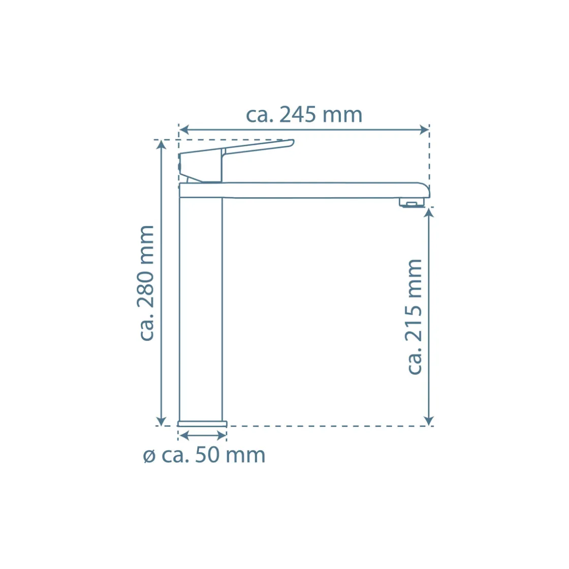 SP-Armatur Armatur Vita chrom Easy-CleanMischduese schwenkbar mit Keramikkart. ^ Schütte Sale