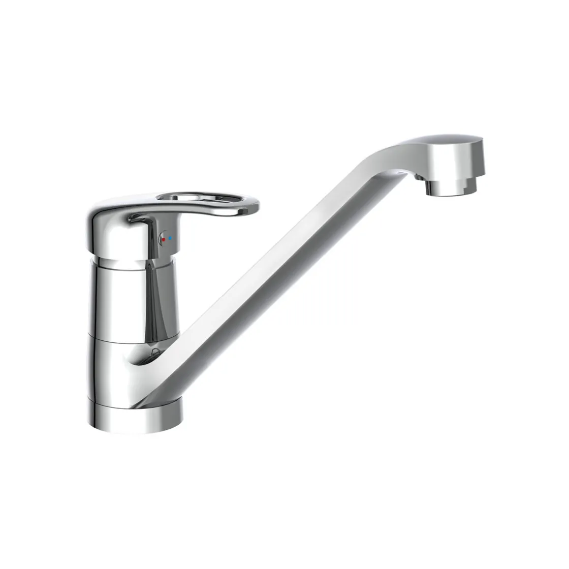 SP-Armatur Grande chrom 360Gr. schwenkb.offener Bedienhebel inkl. Befestigung ^ Schütte Sale