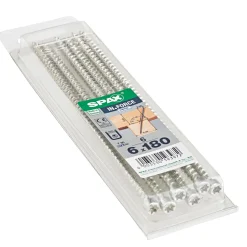 Holzschrauben IN.FORCE Zylinderkopf 6 x M 6 Stück ^ Spax New