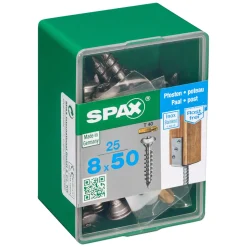 Pfostenschraube Zentrierkopf 8 x 50 mm ^ Spax Clearance