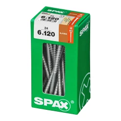 Schrauben HI.FORCE 120 x 6 mm 24 Stück ^ Spax Sale