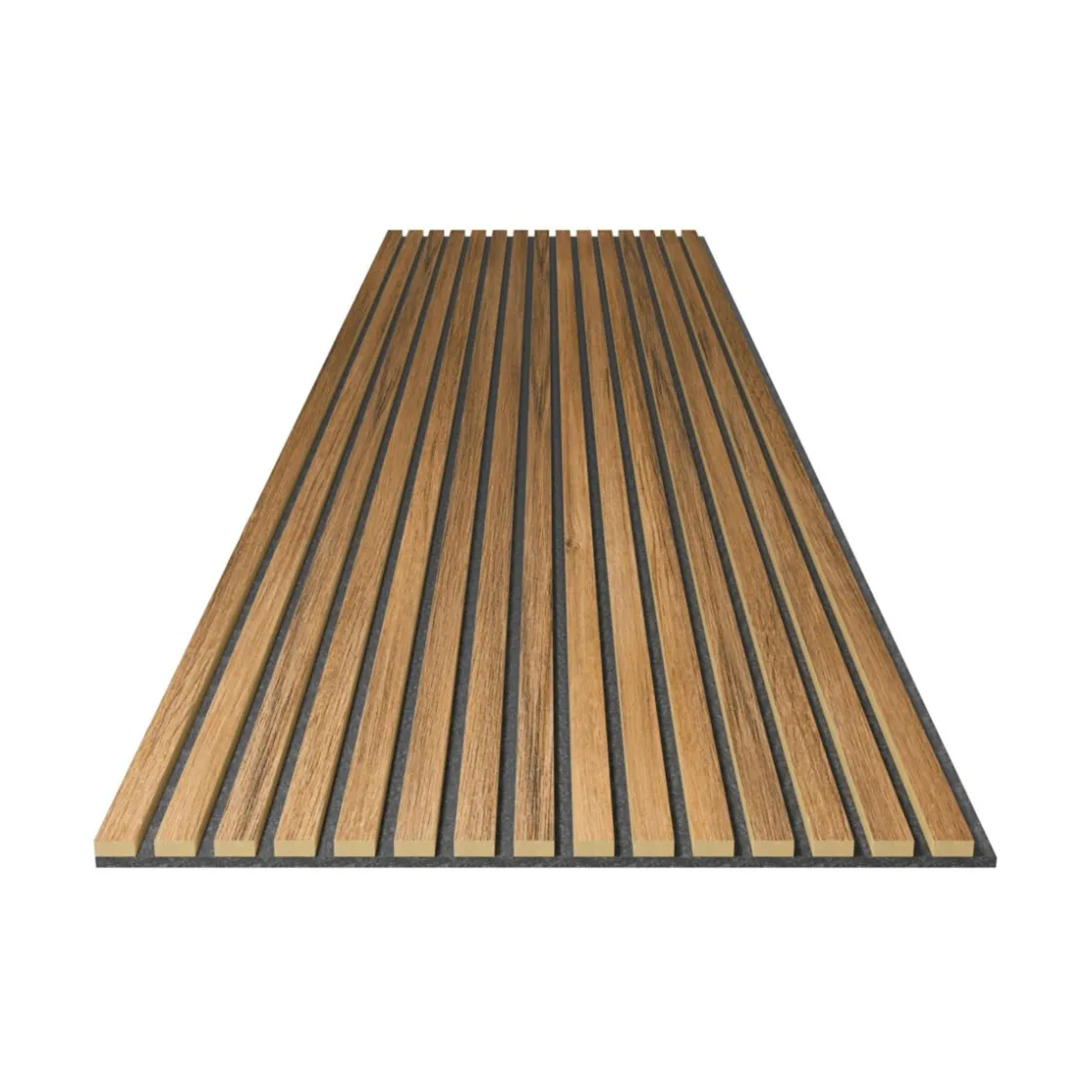 Deluxe Akustik Paneel Eiche Vint.2500x600x21mm,8mm Akustik Filz starr,13L ^ Specht Sale