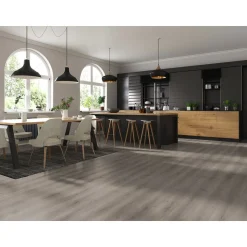 Laminat Aqua Eiche grau 128,5x19,2x0,8 cm ^ Specht Sale