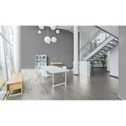 Laminatboden Classic Ruester weiß 128,6 x 19,4 cm ^ Specht Online