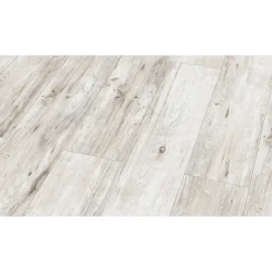 Laminatboden Classic Ruester weiß 128,6 x 19,4 cm ^ Specht Online