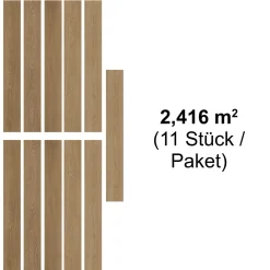 SPC Vinyl Classic Eiche SolarisSilent 1220x180x4,5mm NS 0,3 mit TS ^ Specht Outlet