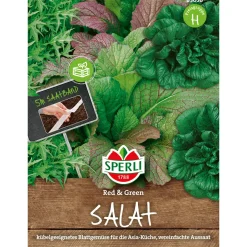 Asia-Salatmischung Red und Green 5 m Saatband ^ Sperli Sale