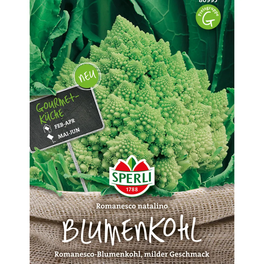Blumenkohl Romanesco natalino ^ Sperli Sale
