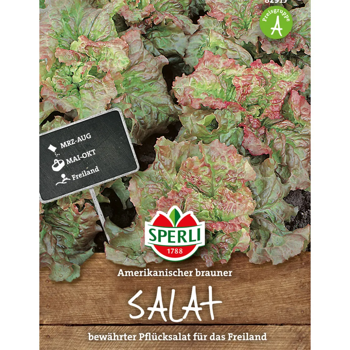 Pflücksalat Amerikanischer brauner ^ Sperli Outlet
