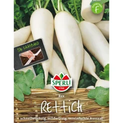 Rettich Rex 5 m Saatband ^ Sperli Hot